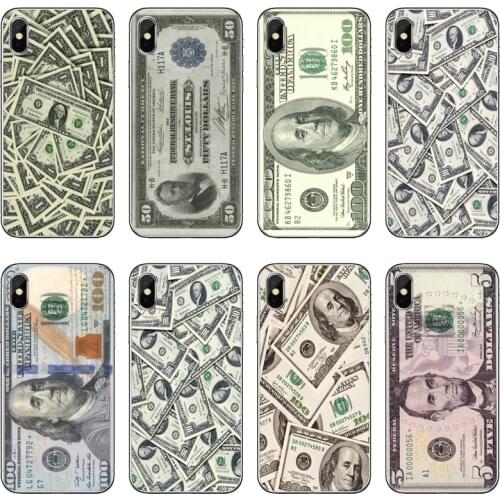 For iPhone 11 pro XR X XS Max 8 7 6s plus SE 5s 5c iPod Touch 5 6 cover case Money Dollars Bill Cash Ben Franklin