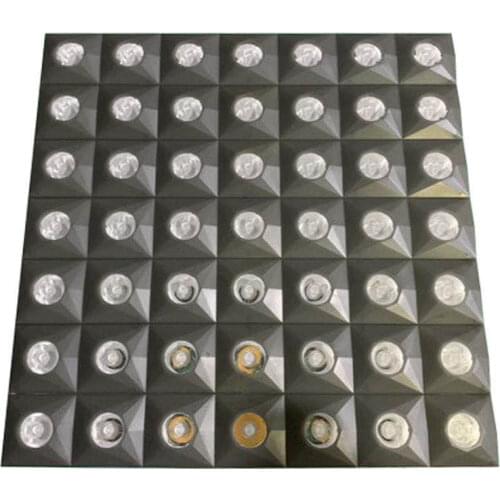 Hot sale 49pcs 2 in 1 rgb led matrix wash dmx512 stage lighting point control led beam matrix light