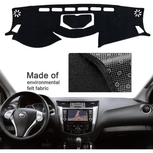 Dashboard Cover Dash Mat for Nissan Navara NP300 Frontier D23 2015~2020 Pad Sunshade Cushion Sun Visor Parasol Rug Accessories