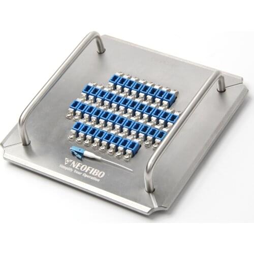 Lc connector disk center pressure polish machine jig fiber polishing fixture fiber optic patch cord polishing holder