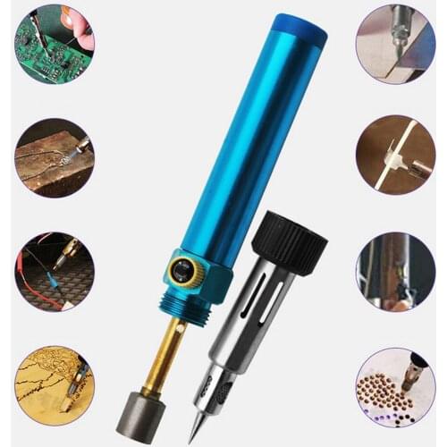 Multi-function Portable Cordless Soldering Iron Gun Gas Solder Iron Welding Pen Burner Butane Blow Torch Hot Air Soldering Tools