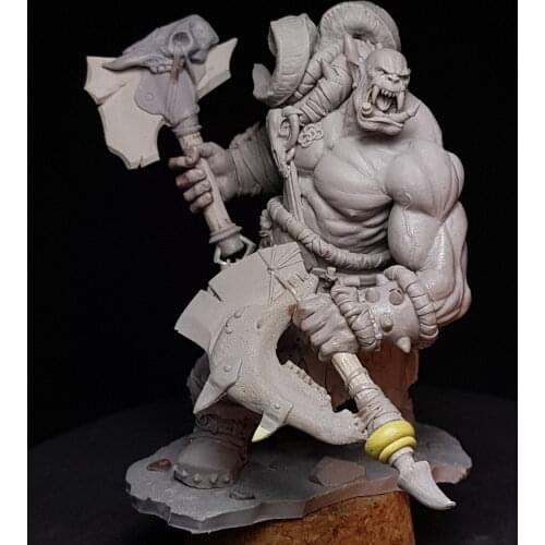 [tusk model]75mm Scale Unassembled Resin figures resin model Kits S75006