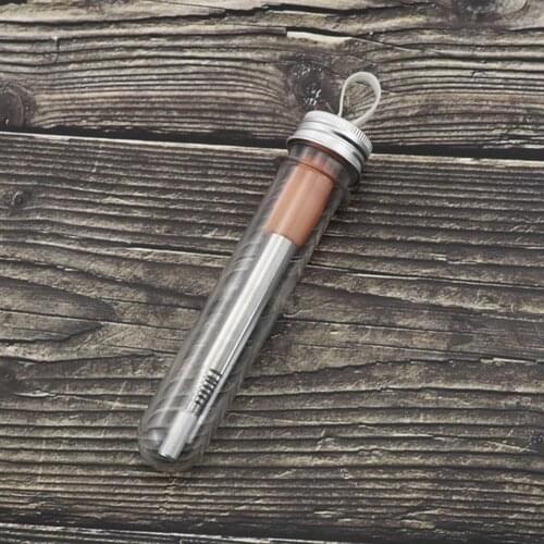 Fire Tube Safety Picnic fire tool Retractable Stainless Steel Silicone Mouth Retractable Fire Starter Survival Outdoor Tool hot