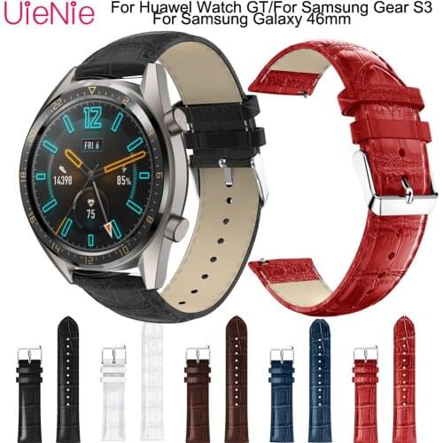 22mm Watch band for Samsung Gear S3/ Galaxy 46mm smart watch frontier/classic strap For Huawel Watch GT wristband accessories