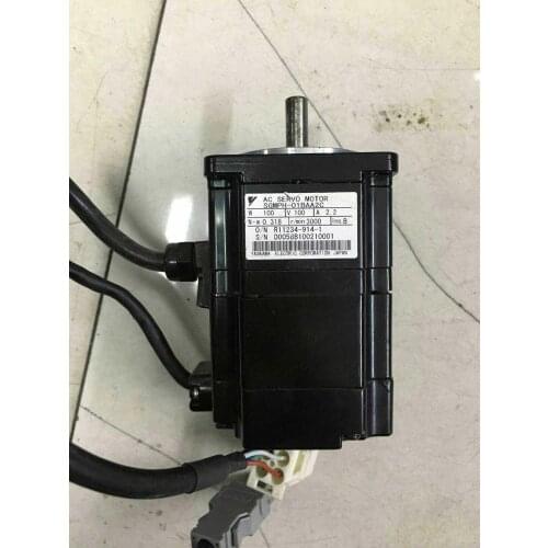 SGMPH-01BAA2C , servo motor , used in good condition . 80% appearance new , good working , free shipping