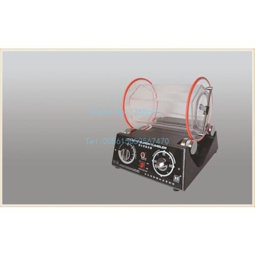 12kg Capacity Polishing Machine Roll Rim Polishing Machine Rotary Rock Tumbler