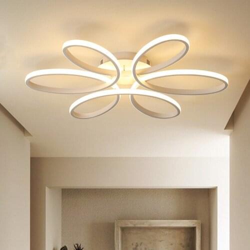 Nordic led ceiling light Ceiling Lamp Fixtures Bedside Aluminum ceiling light fans E27 led ceiling lamps ceiling lamp