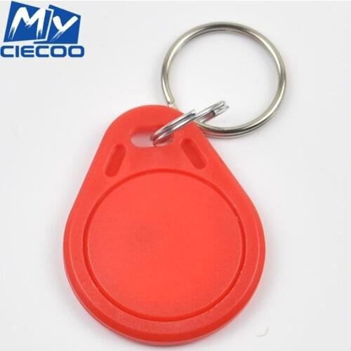 5pcs/lot Red UID IC card Changeable Smart Keyfobs Key Tags Card RFID 13.56MHz Block 0 Sector Writable