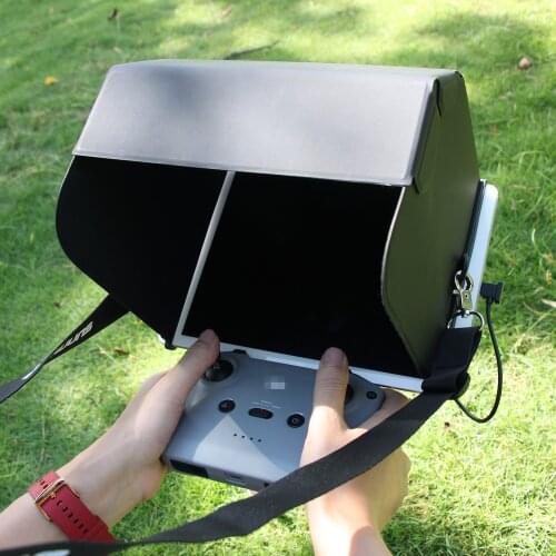 Drone Remote Control Sun Hood Shield Sunshade Cover for iPad 6-8.6inch Tablet Compatible with DJI Mini 2/Mavic Air2 Accessories