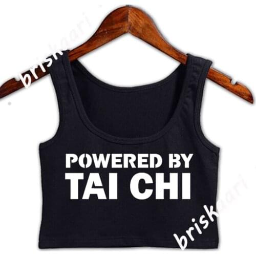 Tai Chi Chuan Qi Gong Chi Gung Gifttrainingwushu Crop Top Pattern Tops Sexy Comfortable Character Interesting Vest