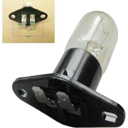 Universal Microwave Oven Light Bulb Lamp Globe Z187 125V 20 watts for Samsung SANYO Panasonic Daewoo and Many Brands Replacement