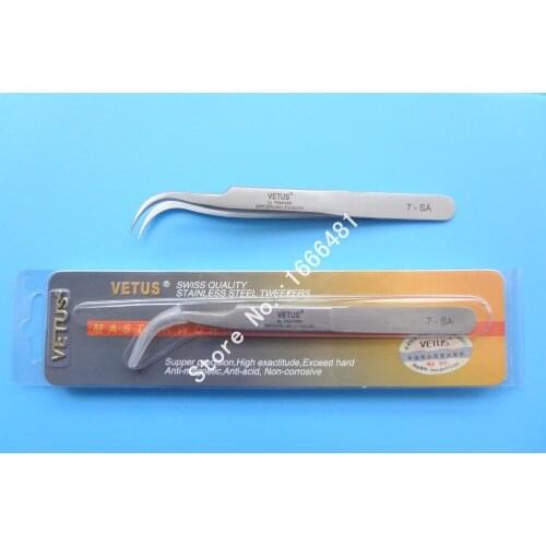 10pcs Vetus Eyelash Extension Tweezers for 3D 6D Volume Lashes