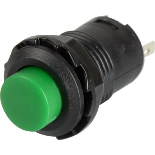 2 Pcs/Lot micro Lock self-locking ON-OFF Push Button Switch for Car/Boat 12mm VE060 P50