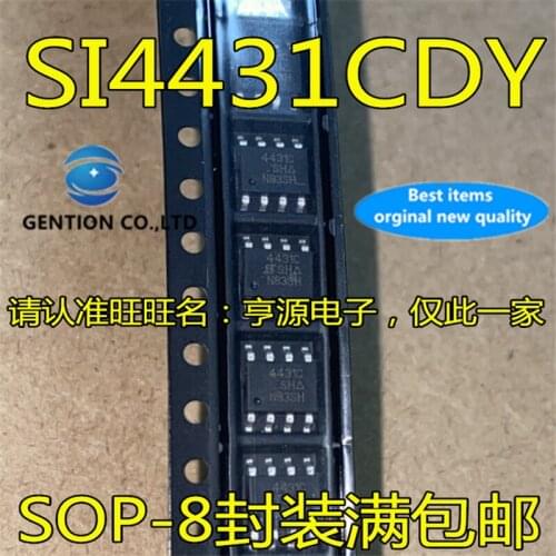 20Pcs SI4431CDY SI4431C Silkscreen 4431C SOP-8 in stock 100% new and original
