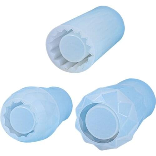 97QE Vase Crystal Epoxy Resin Mold Flowerpot Plant Pot Silicone Mould DIY Crafts Home Decorations Casting Tool