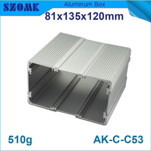 10pcs/lot 81(H)x135(W)x120(L) mm aluminium extrusion housing enclosure in good quality for diy wifi tracker