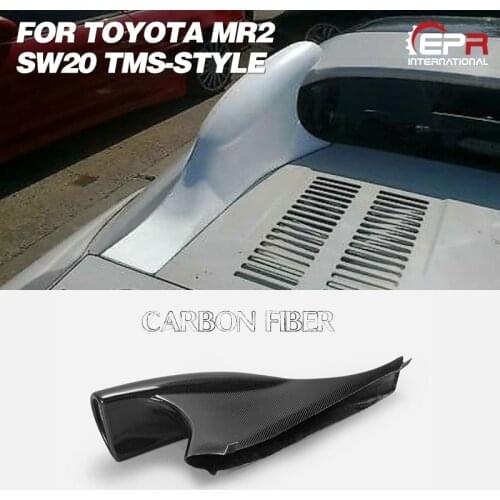 Car Accessories For Toyota MR2 SW20 TMS-Style Left Side Carbon Fiber Air-intake Glossy Finish Air Intake Duct Fibre Drift Vent