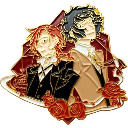 BG1446 Dogs Japanese Anime Creative Cute Cartoon Hard Enamel Pin Lapel Pins Badge Brooch Collar Pins Fashion Jewelry Gift