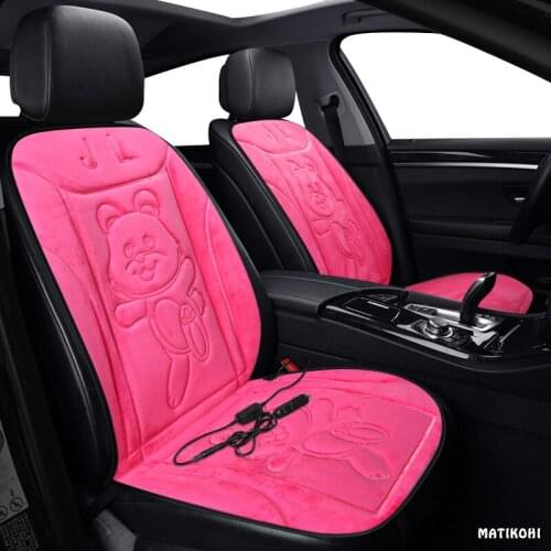 MATIKOHI Heated car seat cover For lada 2114 granta xray vesta sw cross kalina kalina accessories covers for vehicle seats