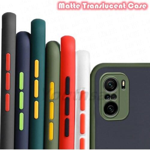 For Redmi Note 10 Cover for Redmi Note 10 4G 5G Pro Matte Case Coque Shockproof Protective Phone Back Case For Redmi Note 10