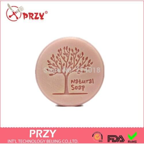 Soap Mold Fondant Cake Decoration Mold Handmade Soap Mold Aroma Stone Moulds Hot Sale Tree Stamp Shaped Silicone Silicone Rubber