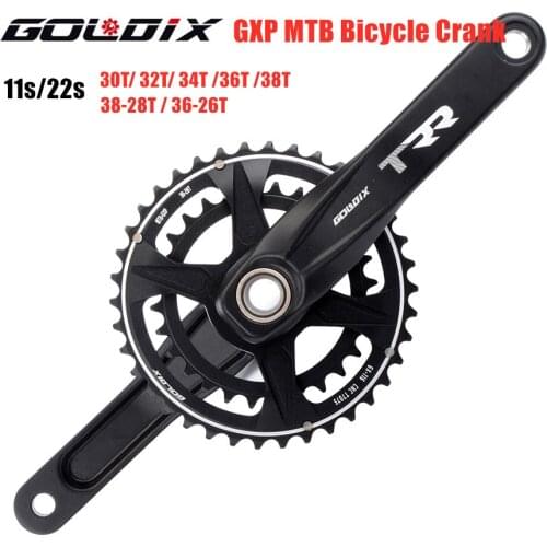 GXP Bicycle Crank Mountain bike crankset with chainring 30T 32T 34T 36T 38T 38-28T for SRAM XO1 X1 GX XO X9 Bicycle Accessories