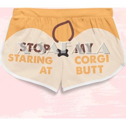 Girls Summer Hot Short Pants For Sport Women Running Shorts Workout Yoga Short Pants Athletic Elastic Waist Jogger Booty -7