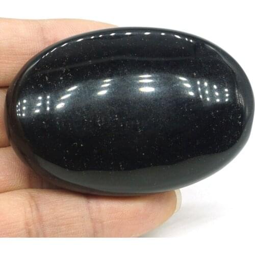 Massage Soap Stone Natural Black Obsidian Energy Stone SPA Quartz Mineral Basalt Therapy Pain Relief Health Care Tool