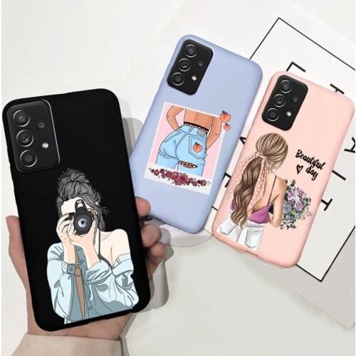 Fashion Printed Case For Samsung Galaxy A52 Cases Samsung A52 A72 A32 5G Soft Silicone Cover Bumper For Samsung A32 A 52 72 4G