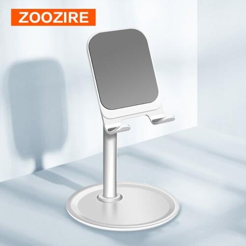Desktop Mobile Phone Holder Stand For iPhone Universal Adjustable Metal Tabletop Tablet Holder Stand For iPad Storage Rack