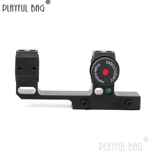 PB Playful bag Angle level connecting 20mm wide clamp 30/25 caliber flashlight clip Tactical CS accessories DIY CS toy QD13S