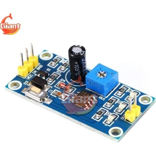 NE555 DC 5V 12V Time Delay Relay Integrated Test Button Module Board DIY Timer Switch Controller Adjustable Module 0-150 Second