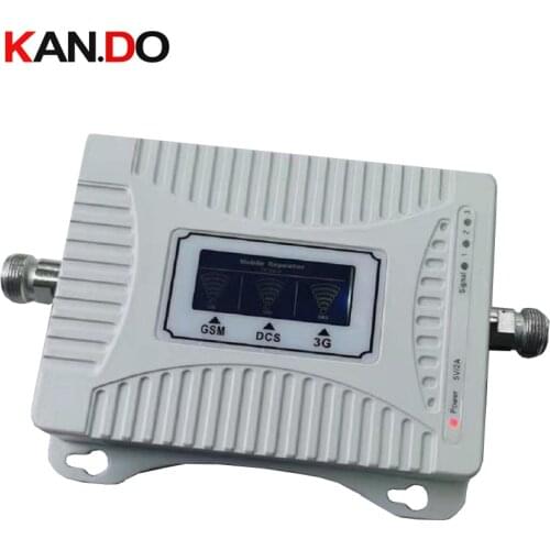 2G 3G 4G booster 900 1800 2100mhz Phone Booster Tri Band Mobile Signal Amplifier 2G 3G 4G LTE Cellular Repeater GSM DCS WCDMA