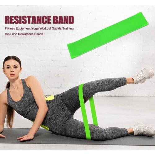 Rubber Resistance Belt Yoga Fitness Workout Sports Butt Lift Tension Pull Rope Elastic Exercise Pilates Hip Loop Booty Bands