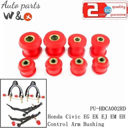 Control Arm Bushing For Honda Civic EG EJ EK Suspension Oscillating Arm Bushing Kit Polyurethane