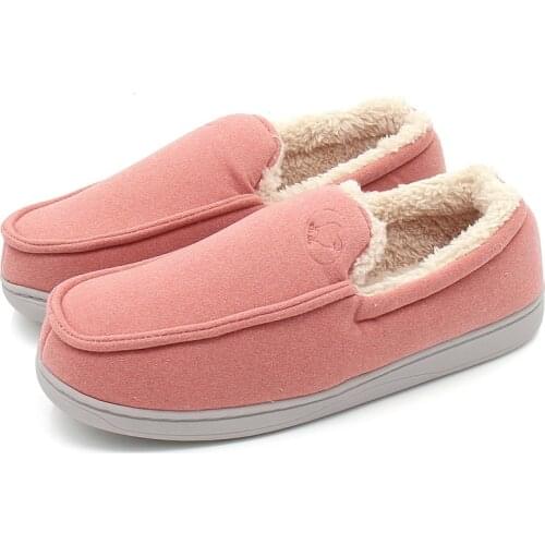 Women Men Winter Warm Fur Slippers Lovely Bow High Top Ladies Girls House Shoes Comfort Flat Heel Home Indoor Bedroom Zapatilla