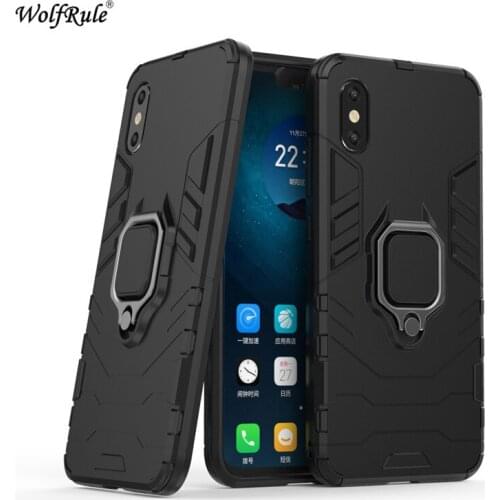 For Xiaomi Mi 8 Explorer Case Ring Holder Armor Bumper Protective Back Phone Case For Xiaomi Mi 8 Explorer Cover 6.21