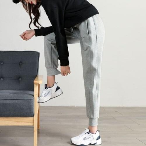 Women Pants Quality Sports Pants Female Loose Tappered Sweatpants Spring And Autumn Casual Pants Children Pantalones De Mujer