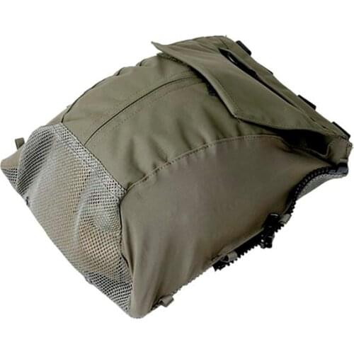 2019 New TMC Military Airsoft Tactical Vest RG Zipper Pouch Bag Zip Panel Back Pack Detail revision