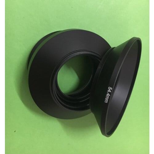 54.4mm Metal Wide Angle Lens Hood For Old-fashioned separator bayonet ring
