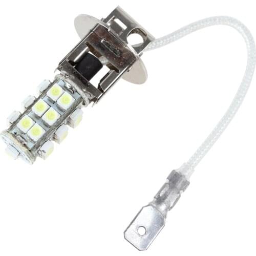 Car Light H3 12V 2W 25 x SMD LED Super Bright White Light Car Fog Lamp Wholesale Car Fog Light Bulbs Car Light Bulbs