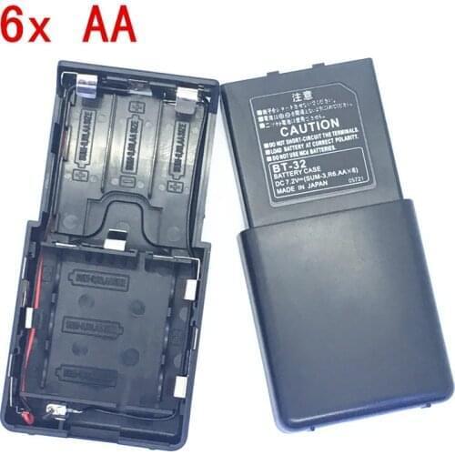 BT-32 6*AA Battery case box for KENWOOD TK208/TK308/TH22 AT/TH42AT two way radio walkie talkie freeshipping
