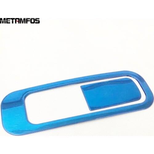 For MG Zs SUV 2017-2019 2020 Glove Box Storage Container Locker Door Handle Cover Trim Sticker Interior Accessories Car Styling