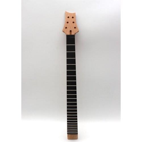 Guitar Neck 22 Fret Mahogany Ebony Guitar Fretboard Locking Nut