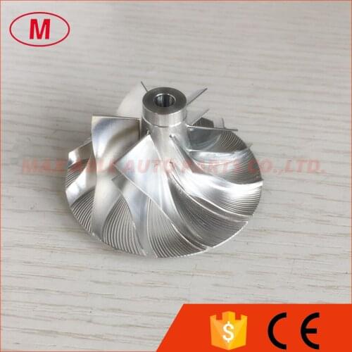 GT15-25 37.68/56.03mm 436563-0003 6+6 Blades turbo billet/milling compressor wheel for 711736