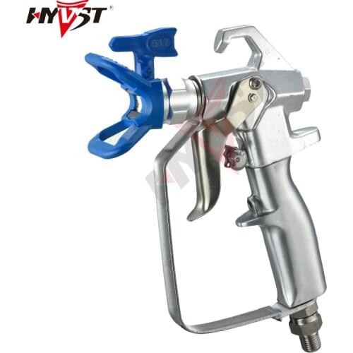 HYVST High Pressure Airless paint Sprayer Gun Contractor 2-finger 3600Psi 24.8MP airless paint spray gun No spraying Machine