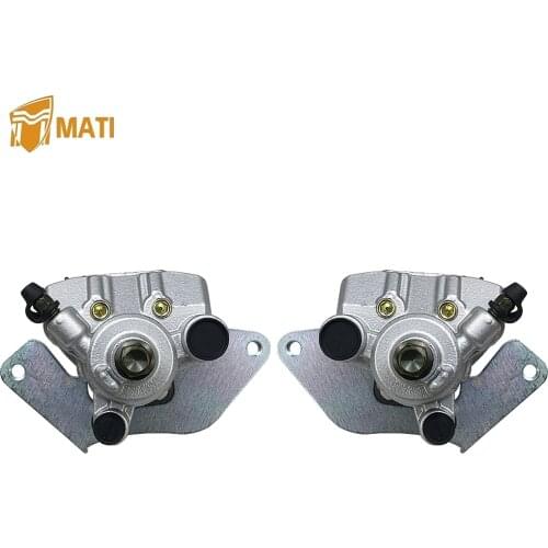 Left Right Front Brake Caliper for Honda Rancher 420 TRX420 TRX 420 TRX500 TRX 500 TE TM FE FM FPE FPM FA FPA 2007-2015 with Pad