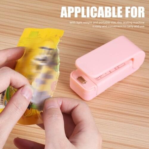 Small Household Portable Sealing Machine Hand Press Snack Bags Supplies Plastic Bag Sealing Machine