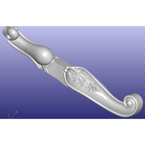 Furniture table desk cabinet chair sofa bed leg 3D model STL format file Artcam 347