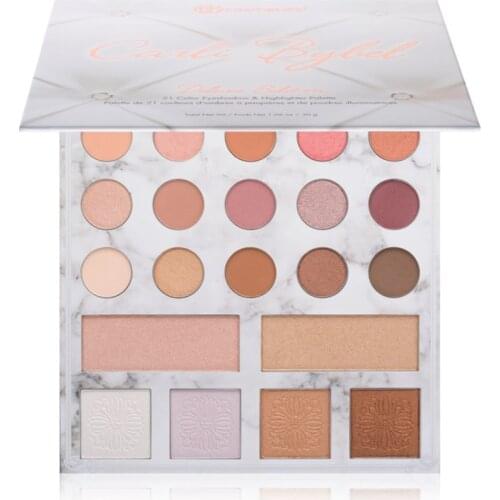 Baked Eyeshadow Palette Makeup Set Matte Shimmer Glitter Pressed Pearl All Highly Pigmented Blending Powder Eye Shadow Kit
